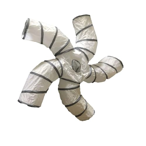 Muziner Haustier-Katzen-TunnelrohrLustiges Spielzeug Für KatzenFaltbares KatzenspielzeugInteraktive Kaninchen-SpieleKitty-TunnelChatHaustierprodukt,5 S Grau Weiß Muziner Haustier-Katzen-TunnelrohrLustiges Spielzeug Für KatzenFaltbares KatzenspielzeugInteraktive Kaninchen-SpieleKitty-TunnelChatHaustierprodukt,5 S Grau Weiß von Muziner