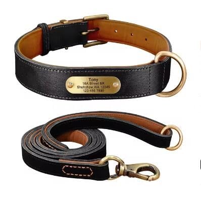 Hundehalsband,Individuell Gestaltet,Mittelgroße Und Große Hundehalsbänder,Personalisierte Haustier-ID-Halsbänder Für Hunde,Pitbull,Mit Gravur des Namens,Schwarz,L Hundehalsband,Individuell Gestaltet,Mittelgroße Und Große Hundehalsbänder,Personalisierte Haustier-ID-Halsbänder Für Hunde,Pitbull,Mit Gravur des Namens,Schwarz,L von Muziner
