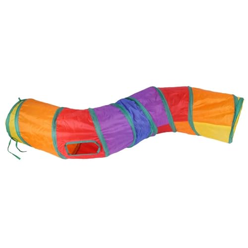 Muziner KatzentunnelRöhre Und Spielzeug Für HauskatzenZusammenklappbare KaninchenHaustiertunnelT/S-FormKätzchen-Häschen-Versteck-Spieltunnel,A Muziner KatzentunnelRöhre Und Spielzeug Für HauskatzenZusammenklappbare KaninchenHaustiertunnelT/S-FormKätzchen-Häschen-Versteck-Spieltunnel,A von Muziner