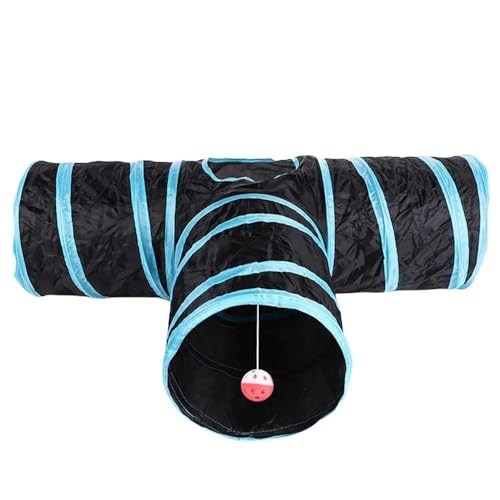 Muziner KatzentunnelSpielplatzInteraktives Haustier-TrainingsspielzeugKatzenspieltunnelFaltbarS-T-Kanal-TunnelKatzenspielzeugAtmungsaktiver Bohreimer,T-Tunnel Muziner KatzentunnelSpielplatzInteraktives Haustier-TrainingsspielzeugKatzenspieltunnelFaltbarS-T-Kanal-TunnelKatzenspielzeugAtmungsaktiver Bohreimer,T-Tunnel von Muziner
