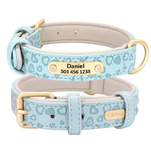 Personalisiertes Hundehalsband,Individuelles Welpenhalsband,Bedruckte Pitbull-Halsbänder,Haustierprodukte Für Kleine,Mittelgroße Und Große Hunde,Blue,XXL Personalisiertes Hundehalsband,Individuelles Welpenhalsband,Bedruckte Pitbull-Halsbänder,Haustierprodukte Für Kleine,Mittelgroße Und Große Hunde,Blue,XXL von Muziner