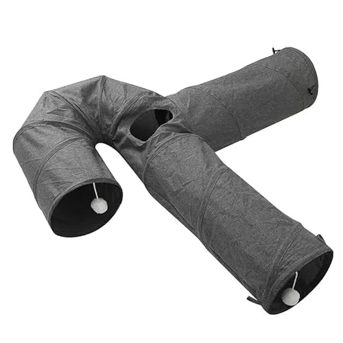 Muziner Zusammenklappbarer Haustiertunnel Für Indoor-KatzenInteraktives SpielzeugKätzchenKratzfestVersteck-TrainingshausSpielrohrBohrfass Muziner Zusammenklappbarer Haustiertunnel Für Indoor-KatzenInteraktives SpielzeugKätzchenKratzfestVersteck-TrainingshausSpielrohrBohrfass von Muziner