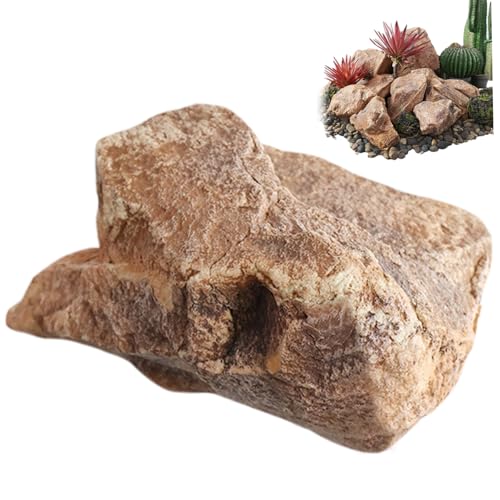 Fake Rock Rainforest Landscape Rock PU Foam Künstliche Gesteine ​​realistische natürliche Textur gefälschte vielseitige Kunstabdeckungen für Landschaftsgestaltungspumpen, Klärgruben und Verkabelungs von Muzrunq