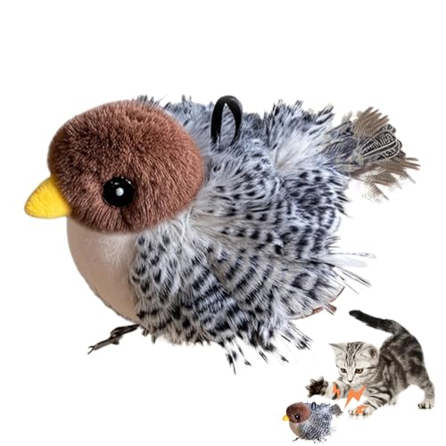 Flappy Bird Spielzeug, Interaktives Katzenspielzeug, Kätzchen Übungsspielzeug, Katzenminze Vogelspielzeug, Zwitschern Katzenspielzeug, Interaktives Kätzchen-Übungsspielzeug, Berührungsaktiviertes Flappy Bird Spielzeug, Interaktives Katzenspielzeug, Kätzchen Übungsspielzeug, Katzenminze Vogelspielzeug, Zwitschern Katzenspielzeug, Interaktives Kätzchen-Übungsspielzeug, Berührungsaktiviertes von Mwkbbn