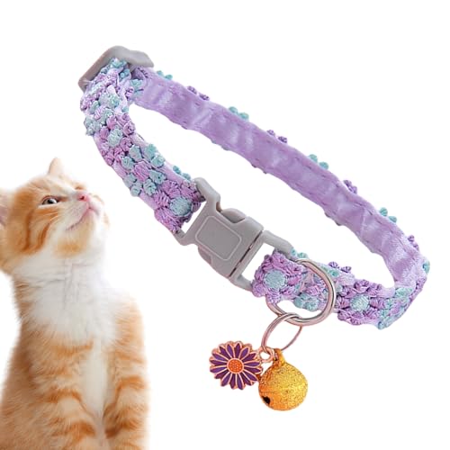 Katzenhalsband mit Schnellverschluss, Katzenhalsband mit Anhänger, verstellbare Länge, Haustier-Anhänger mit Anhänger für mittelgroße und große Tiere, Hunde, Welpen Katzenhalsband mit Schnellverschluss, Katzenhalsband mit Anhänger, verstellbare Länge, Haustier-Anhänger mit Anhänger für mittelgroße und große Tiere, Hunde, Welpen von Mwkbbn