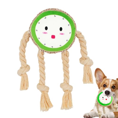 Mwqpgyh Beißspielzeug für Welpen, Kauspielzeug für Welpen - Interaktives Kauspielzeug für Hunde - Mit geflochtenem Seil, süßes Obst-Design, interaktives Kauspielzeug für Hunde, süßes Frucht-Design Mwqpgyh Beißspielzeug für Welpen, Kauspielzeug für Welpen - Interaktives Kauspielzeug für Hunde - Mit geflochtenem Seil, süßes Obst-Design, interaktives Kauspielzeug für Hunde, süßes Frucht-Design von Mwqpgyh