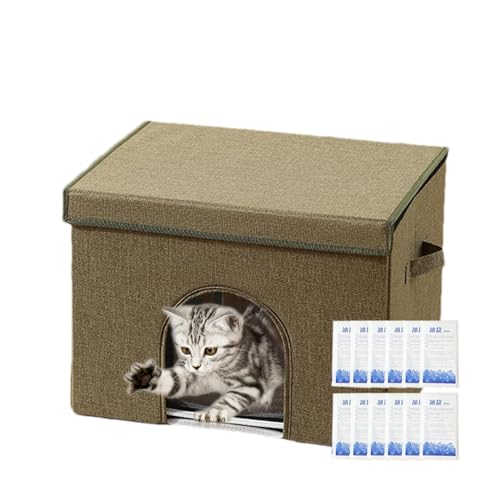 Mwqpgyh Belüftetes Katzenkühlhaus, Kühlendes Katzenhaus, Isoliertes Katzenhaus Mit 12 Kühlakkus, Klimatisierte Hundehütte, Vielseitiges Katzenhaus Für Den Innen Und Außenbereich,Kühlende Hundehütte Mwqpgyh Belüftetes Katzenkühlhaus, Kühlendes Katzenhaus, Isoliertes Katzenhaus Mit 12 Kühlakkus, Klimatisierte Hundehütte, Vielseitiges Katzenhaus Für Den Innen Und Außenbereich,Kühlende Hundehütte von Mwqpgyh