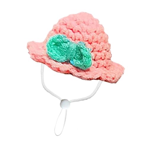 Mwqpgyh Hamstermütze, gestrickte Haustier-Kopfbedeckung, Hamsterhut – weiches Kostüm-Zubehör, bunte Tierkleidung für Schlangen und Partys Mwqpgyh Hamstermütze, gestrickte Haustier-Kopfbedeckung, Hamsterhut – weiches Kostüm-Zubehör, bunte Tierkleidung für Schlangen und Partys von Mwqpgyh