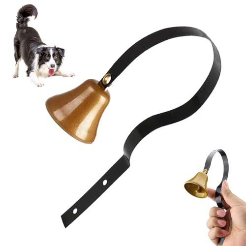 Mwqpgyh Hundeklingel,Messingschelle Mit Klingel Für Gassi - Laute Klassische Trainingshilfe Für Welpentraining Stubenreinheit Kleine Große Katzen Innen Außen Holz Metall Mwqpgyh Hundeklingel,Messingschelle Mit Klingel Für Gassi - Laute Klassische Trainingshilfe Für Welpentraining Stubenreinheit Kleine Große Katzen Innen Außen Holz Metall von Mwqpgyh