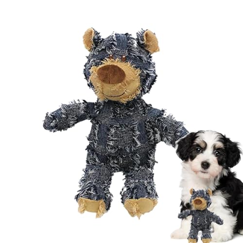 Mwqpgyh Quietschendes Plüschbär-Spielzeug für Hunde, interaktives Plüsch-Hundespielzeug, weiches Kauspielzeug für kleine, mittelgroße Hunde, Welpen, Haustiere, 22 x 27 cm Mwqpgyh Quietschendes Plüschbär-Spielzeug für Hunde, interaktives Plüsch-Hundespielzeug, weiches Kauspielzeug für kleine, mittelgroße Hunde, Welpen, Haustiere, 22 x 27 cm von Mwqpgyh