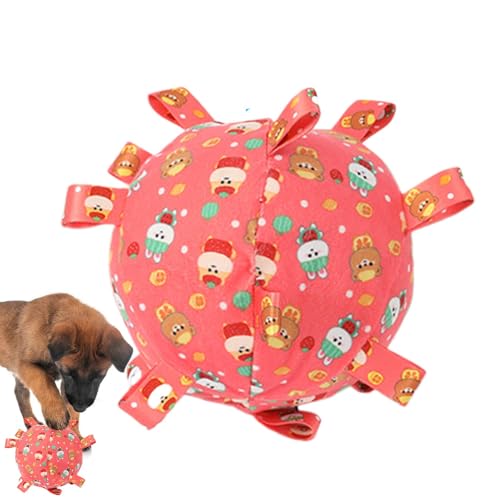 Mxshc Fußball-Hundespielzeug mit Riemen, Kauball für Welpen, Kauspielzeug mit Riemen, interaktives Hundespielzeug für kleine und mittelgroße Hunde, lustiges Hundespielzeug Mxshc Fußball-Hundespielzeug mit Riemen, Kauball für Welpen, Kauspielzeug mit Riemen, interaktives Hundespielzeug für kleine und mittelgroße Hunde, lustiges Hundespielzeug von Mxshc