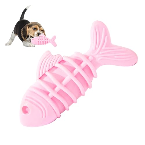 Mxshc Hundespielzeug, aggressives , Fischform, leichtes Zahnspielzeug für Hunde, wiederverwendbar, vielseitig, für Zuhause, Haustiergeschäfte, drinnen und draußen von Mxshc