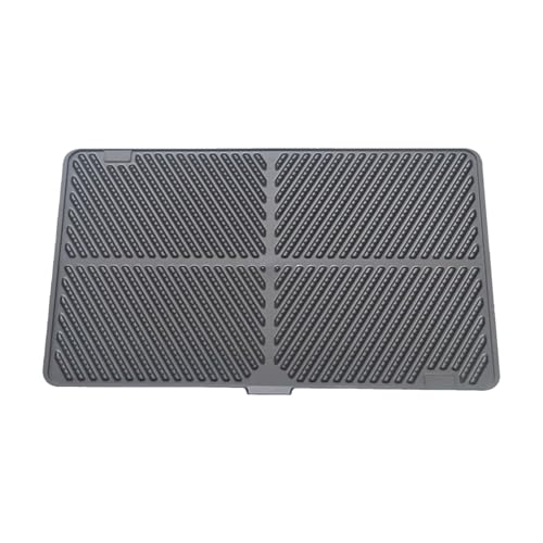 Mxshc Katzenstreu Matte | Katzenstreu Teppich Kitten Zubehör,Extra Groß Faltbar Wasserdicht Bodenmatte Indoor Katzen Futterplatz Schutz für Wohnung Kitten Zubehör von Mxshc
