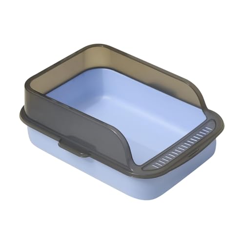 Mxshc Katzentoilette für Katzen, offenes Oberteil Duftkontrolle luftdicht, hygienische Katzeschale, leicht zu reinigende Kätzchen-WC, hohe Hause, für den Innenbereich von Haustieren, Mxshc Katzentoilette für Katzen, offenes Oberteil Duftkontrolle luftdicht, hygienische Katzeschale, leicht zu reinigende Kätzchen-WC, hohe Hause, für den Innenbereich von Haustieren, von Mxshc