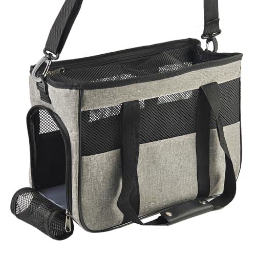 Mxshc Kleine Haustiertasche, Multifunktionale Tragetasche Mit Mehreren Taschen Für Katzen Und Hunde, Schultertragetasche Flexibel Für Urlaub Camping Spaziergang Mxshc Kleine Haustiertasche, Multifunktionale Tragetasche Mit Mehreren Taschen Für Katzen Und Hunde, Schultertragetasche Flexibel Für Urlaub Camping Spaziergang von Mxshc