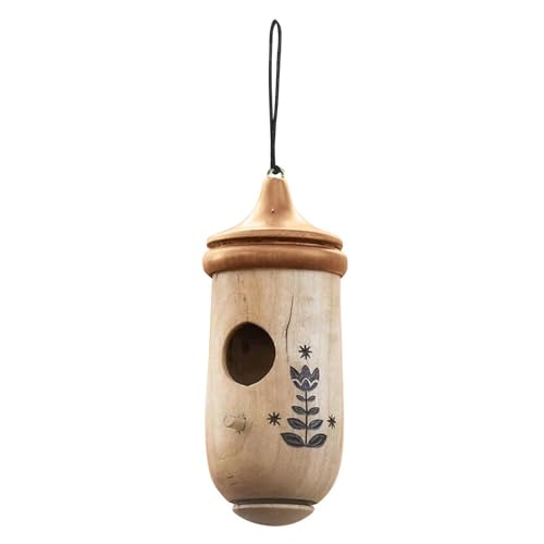 Mxshc Kolibri-Haus zum Nisten,Kolibri-Hütten, Kolibri-Nest, Kolibri-Haus, Garten-Vogelhütte, Kolibri-Hütte für Garten, Haus, Fenster von Mxshc