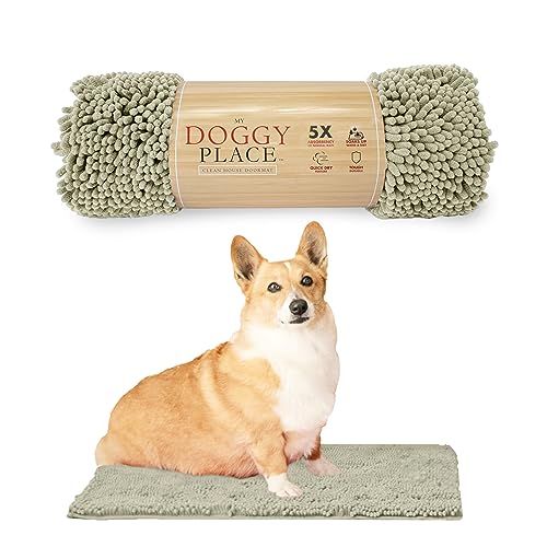 My Doggy Place Mikrofaser-Fußmatte, weiche und plüschige Haustiermatte für jeden Raum des Hauses, schmutz- und wasserabsorbierende Matte, waschmaschinen- und trocknergeeignet, rutschfeste Matte, My Doggy Place Mikrofaser-Fußmatte, weiche und plüschige Haustiermatte für jeden Raum des Hauses, schmutz- und wasserabsorbierende Matte, waschmaschinen- und trocknergeeignet, rutschfeste Matte, von My Doggy Place