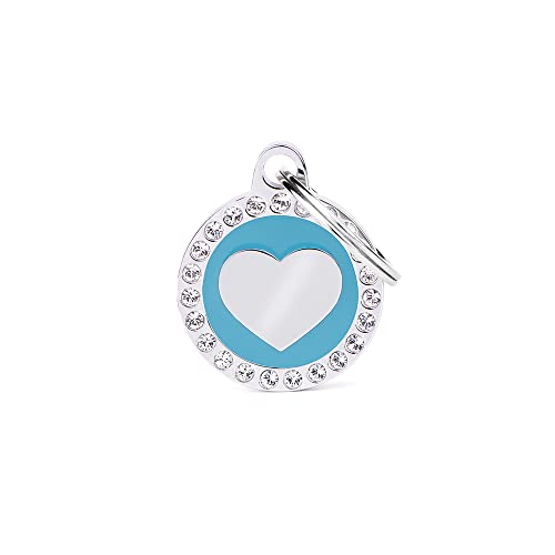 BH28GM03 Glam Herz hellblau von My Family