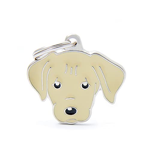 MYFAMILY Plakette Gelb Labrador Platte Hund kostenlosen Gravur Brauch Katze MYFAMILY Plakette Gelb Labrador Platte Hund kostenlosen Gravur Brauch Katze von My Family