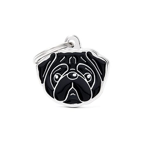 My Family Medaglietta Mops Schwarz My Family Medaglietta Mops Schwarz von My Family