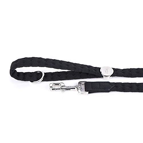MyFamily Guinzaglio per Cane in Nylon Italiano di Alta Qualità Made in Italy, Finiture Metalliche in Bronzo Bianco o Placcate in ORO 24K, Pratico e Confortevole, Fatto a Mano, Collezione Milano MyFamily Guinzaglio per Cane in Nylon Italiano di Alta Qualità Made in Italy, Finiture Metalliche in Bronzo Bianco o Placcate in ORO 24K, Pratico e Confortevole, Fatto a Mano, Collezione Milano von My Family