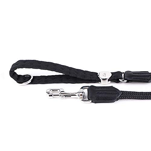 MyFamily Guinzaglio per Cane in Nylon Italiano di Alta Qualità e Corda Made in Italy, Finiture Metalliche in Bronzo Bianco, Pratico e Confortevole, Fatto a Mano, Collezione Milano MyFamily Guinzaglio per Cane in Nylon Italiano di Alta Qualità e Corda Made in Italy, Finiture Metalliche in Bronzo Bianco, Pratico e Confortevole, Fatto a Mano, Collezione Milano von My Family
