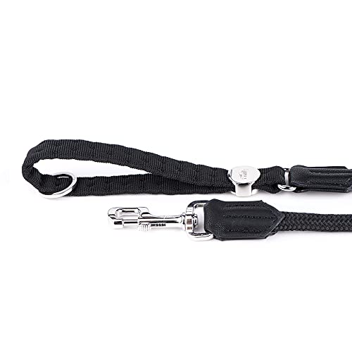 MyFamily Hundeleine für Hund in hochwertigem italienischem Nylon und hergestellt in Italienseil, Metall -Oberflächen in weißer Bronze, Praktisch und komfortabel, handgefertigt, Milan Collection MyFamily Hundeleine für Hund in hochwertigem italienischem Nylon und hergestellt in Italienseil, Metall -Oberflächen in weißer Bronze, Praktisch und komfortabel, handgefertigt, Milan Collection von My Family