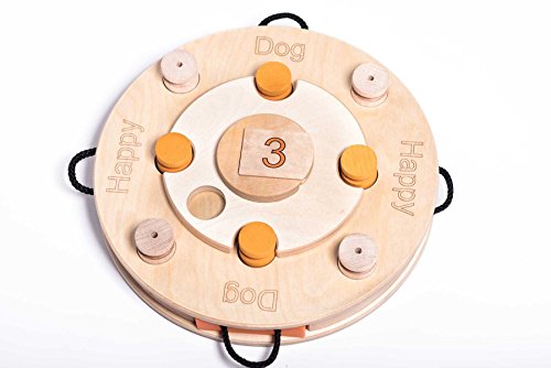 Birthday Cake - My Intelligent Dogs Interaktives Hundespielzeug aus Holz Intelligentes Spielzeug für Hunde von My Intelligent Dogs