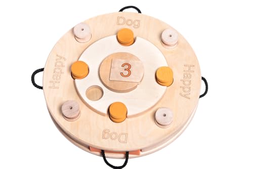 Birthday Cake - My Intelligent Dogs Interaktives Hundespielzeug aus Holz Intelligentes Spielzeug für Hunde von My Intelligent Dogs