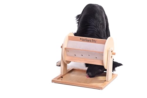 My Intelligent Dogs Interaktives Hundespielzeug Intelligenz - Intelligenzspielzeug für Hunde & Katze - Interaktives Spielzeug Hund, Katzenspielzeug - Denkspiele für Hunde - Wheel of Fortune von My Intelligent Pets