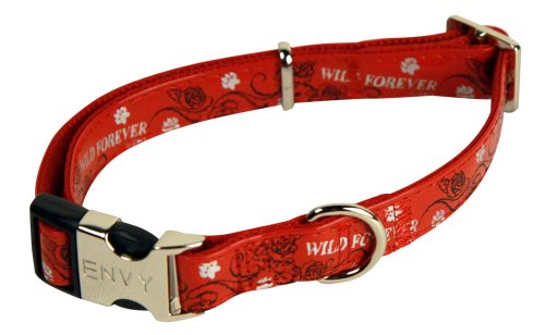 Envy Wild Forever Adj Dog Collar - Large 25x480-700mm Black x 1 von My Pet