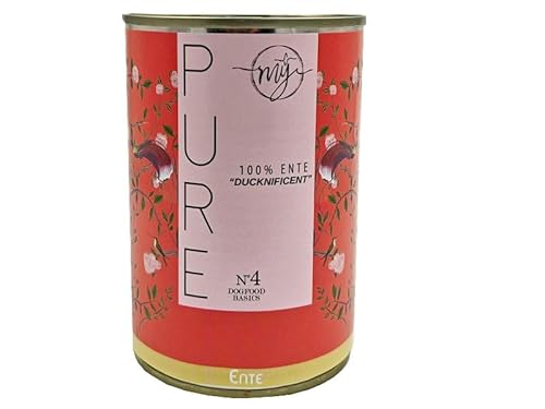 My 100% Ente Pure No. 4 / Nassfutter 400g Dose mÿ Hundefutter ohne Konservierungsstoffe, künstliche Aromastoffe und Farbstoffe & Lockstoffe My 100% Ente Pure No. 4 / Nassfutter 400g Dose mÿ Hundefutter ohne Konservierungsstoffe, künstliche Aromastoffe und Farbstoffe & Lockstoffe von My dogfood manufacture