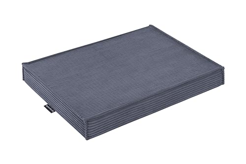 MyBestBuddy Hundekissen Cord mit 8 cm Vollschaum-Kern Grau 60x40 cm S, Hundebett mit modernem Cord-Stoff - 40°C waschbar - Hundematte für kleine Hunde ca. 8 cm dick, 60 x 40 cm MyBestBuddy Hundekissen Cord mit 8 cm Vollschaum-Kern Grau 60x40 cm S, Hundebett mit modernem Cord-Stoff - 40°C waschbar - Hundematte für kleine Hunde ca. 8 cm dick, 60 x 40 cm von MyBestBuddy