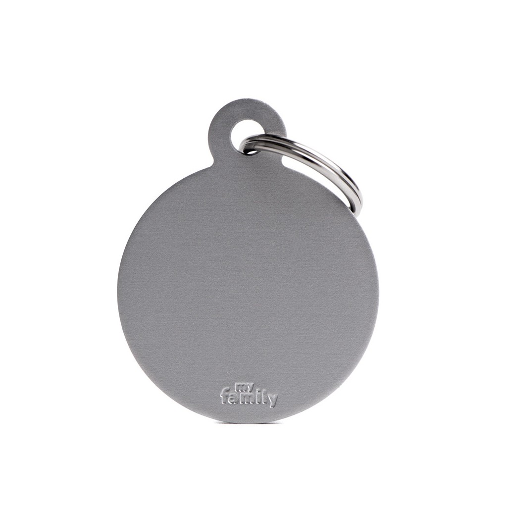 MyFamily Anhänger Basic Großer Kreis Grau 32 x 39 mm MyFamily Anhänger Basic Großer Kreis Grau 32 x 39 mm von MyFamily