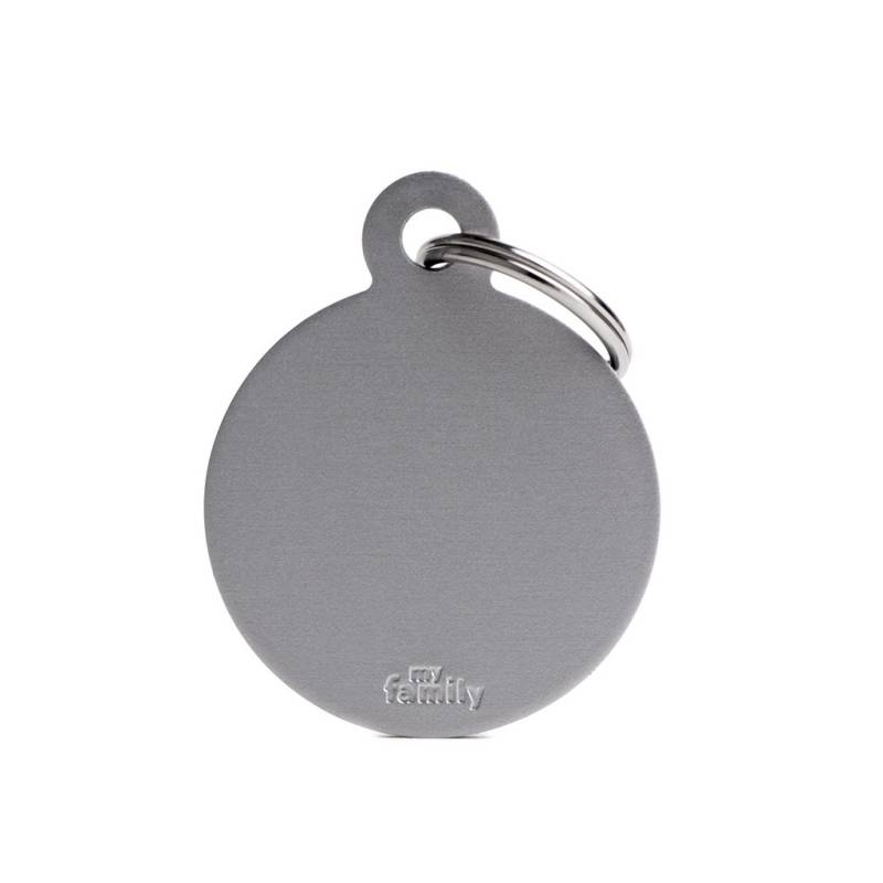 MyFamily Anhänger Basic Großer Kreis Grau 32 x 39 mm MyFamily Anhänger Basic Großer Kreis Grau 32 x 39 mm von MyFamily