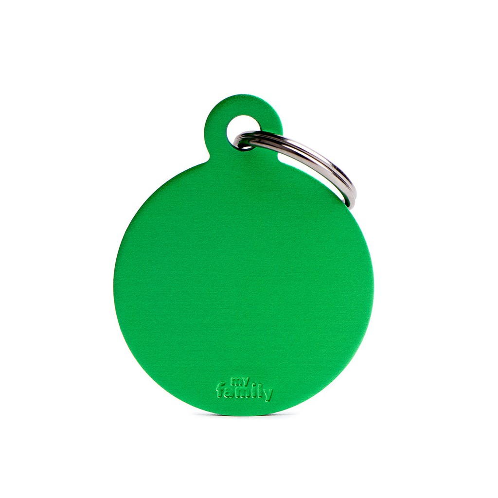 MyFamily Anhänger Basic Großer Kreis Grün 32 x 39 mm MyFamily Anhänger Basic Großer Kreis Grün 32 x 39 mm von MyFamily