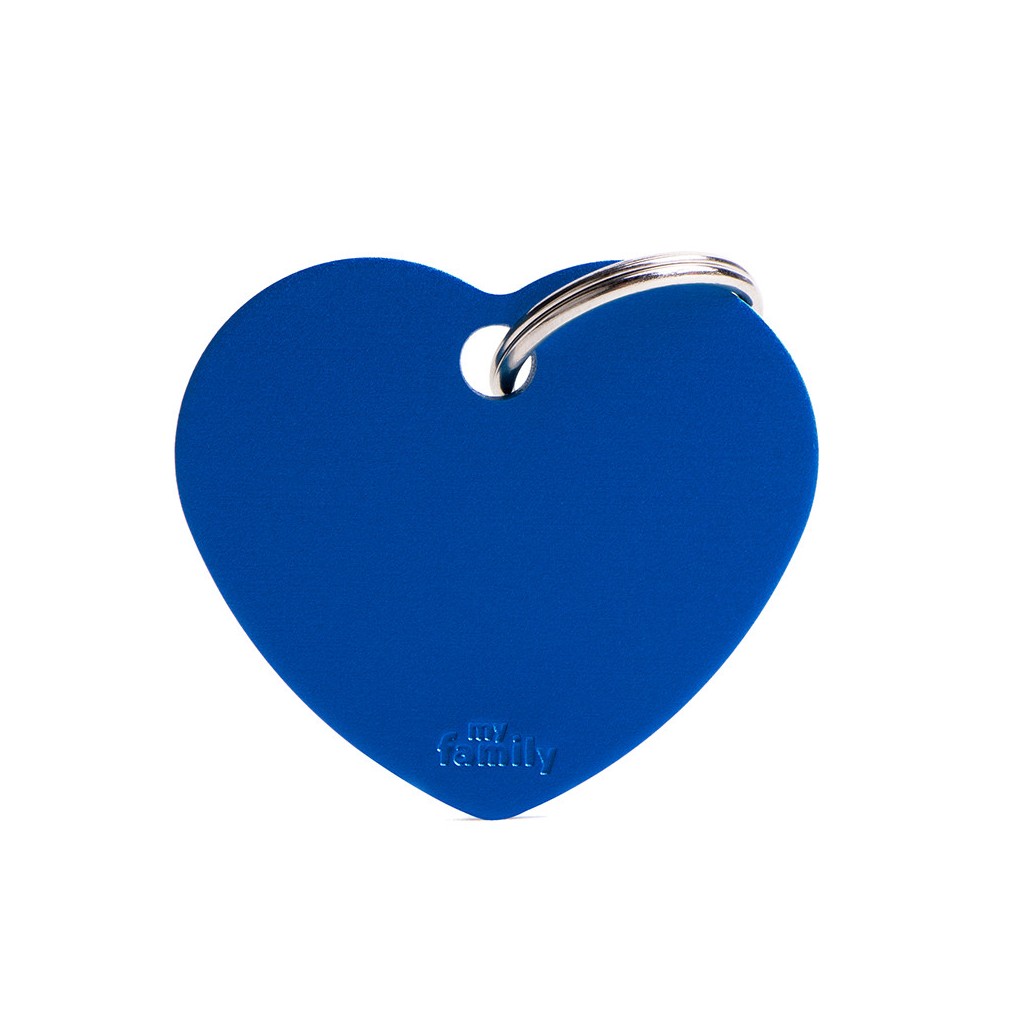 MyFamily Anhänger Basic Großes Herz Blau 37 x 32 mm MyFamily Anhänger Basic Großes Herz Blau 37 x 32 mm von MyFamily