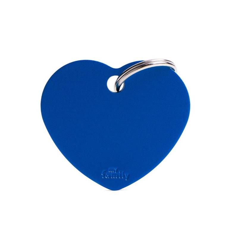 MyFamily Anhänger Basic Großes Herz Blau 37 x 32 mm MyFamily Anhänger Basic Großes Herz Blau 37 x 32 mm von MyFamily
