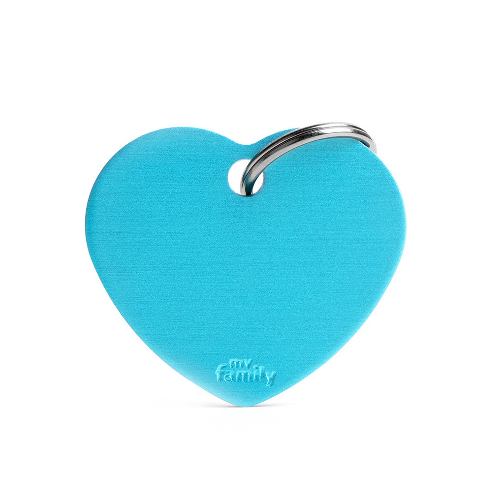 MyFamily Anhänger Basic Großes Herz Hellblau 37 x 32 mm MyFamily Anhänger Basic Großes Herz Hellblau 37 x 32 mm von MyFamily