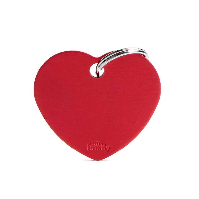 MyFamily Anhänger Basic Großes Herz Rot 37 x 32 mm MyFamily Anhänger Basic Großes Herz Rot 37 x 32 mm von MyFamily