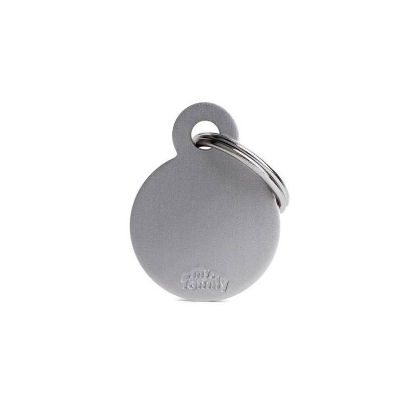 MyFamily Anhänger Basic Kleiner Kreis Grau 21 x 28 mm MyFamily Anhänger Basic Kleiner Kreis Grau 21 x 28 mm von MyFamily