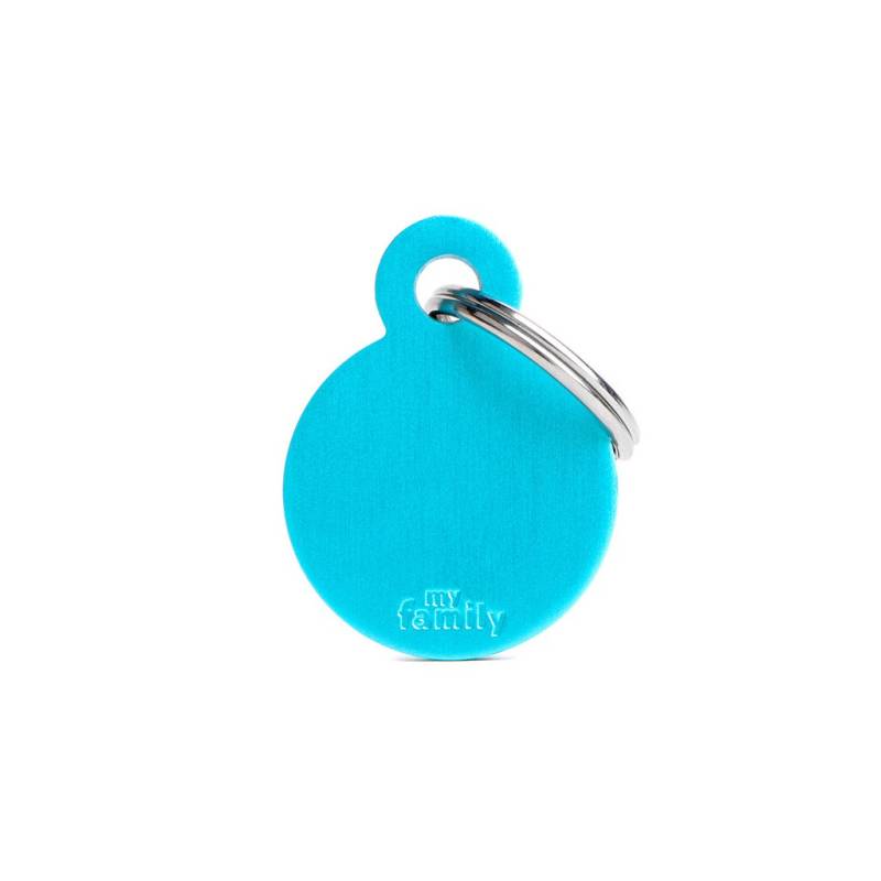 MyFamily Anhänger Basic Kleiner Kreis Hellblau 21 x 28 mm MyFamily Anhänger Basic Kleiner Kreis Hellblau 21 x 28 mm von MyFamily
