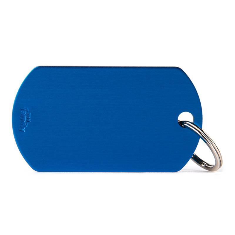 MyFamily Anhänger Basic Military Groß Blau 51 x 28 mm MyFamily Anhänger Basic Military Groß Blau 51 x 28 mm von MyFamily