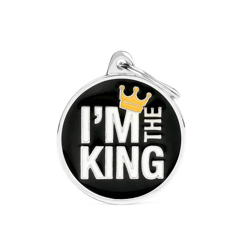 MyFamily Anhänger Charms Big Circle I'm The King 32 x 37 mm MyFamily Anhänger Charms Big Circle I'm The King 32 x 37 mm von MyFamily