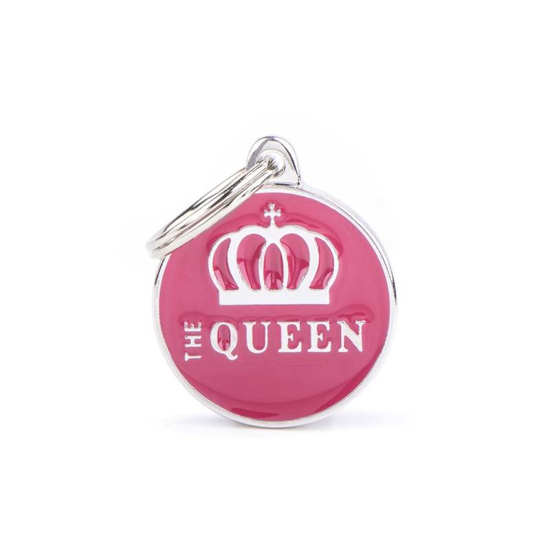 MyFamily Anhänger Charms Medium Circle The Queen 26 x 31 mm MyFamily Anhänger Charms Medium Circle The Queen 26 x 31 mm von MyFamily