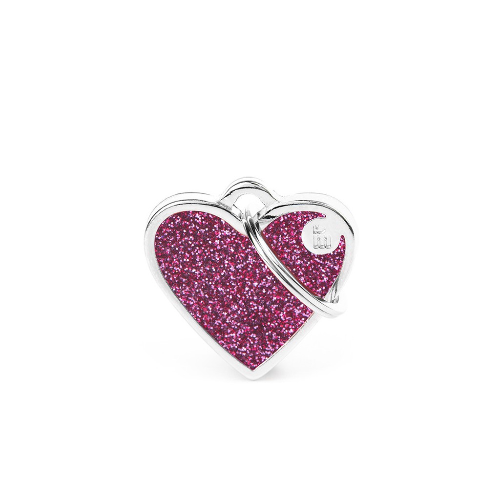 MyFamily Anhänger Shine Glitter Kleines Herz Pink 25 x 25 mm MyFamily Anhänger Shine Glitter Kleines Herz Pink 25 x 25 mm von MyFamily