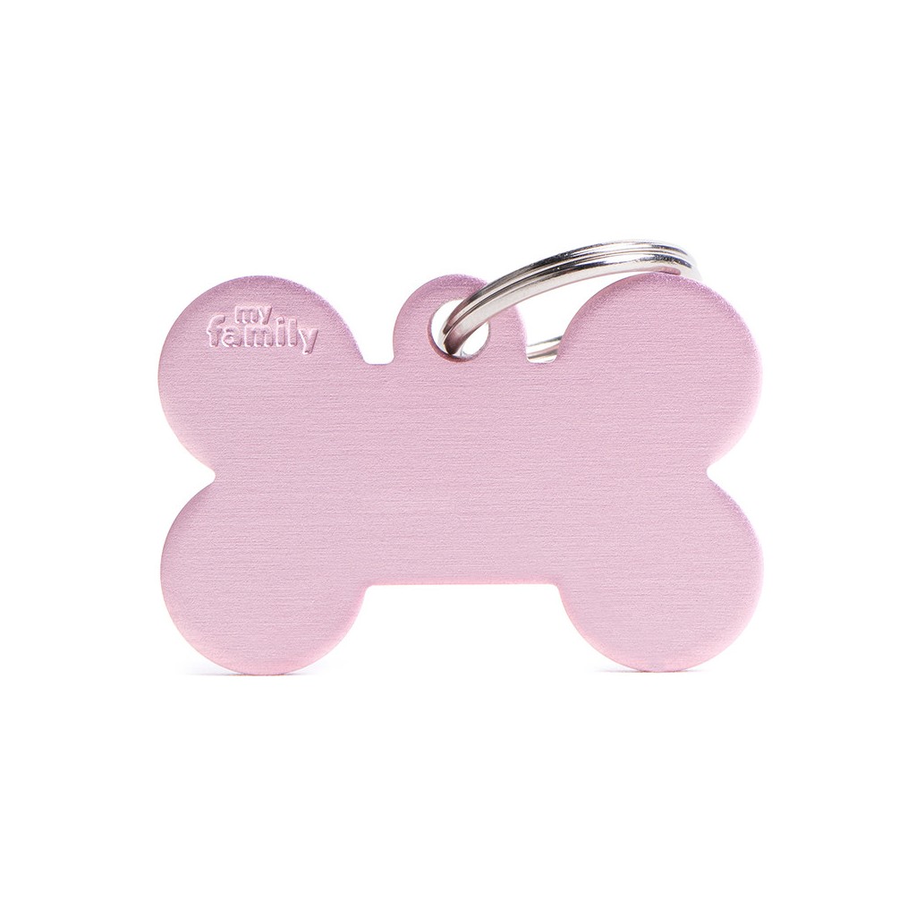 MyFamily Hundemarke Basic Großer Knochen Pink 38 x 25 mm MyFamily Hundemarke Basic Großer Knochen Pink 38 x 25 mm von MyFamily