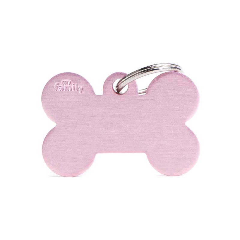 MyFamily Hundemarke Basic Großer Knochen Pink 38 x 25 mm MyFamily Hundemarke Basic Großer Knochen Pink 38 x 25 mm von MyFamily