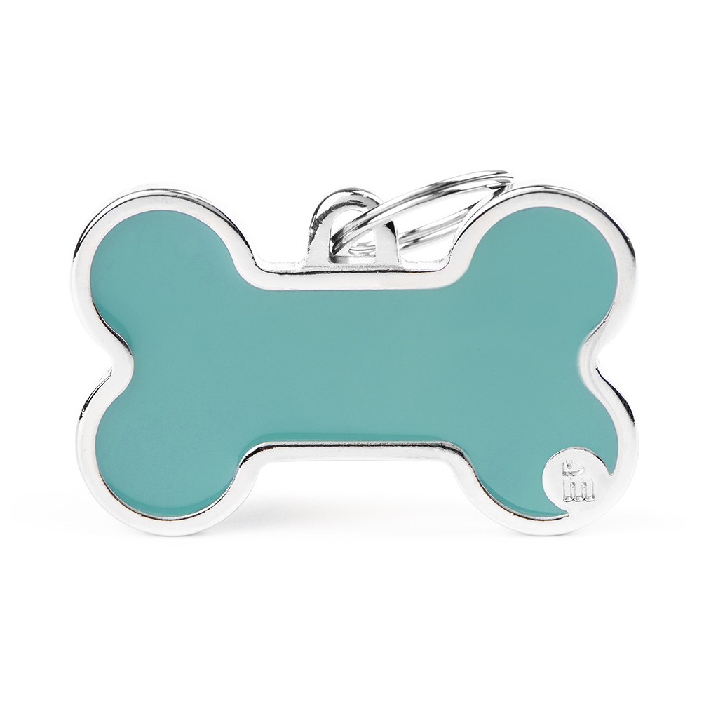 MyFamily Hundemarke Basic Handmade Xl Knochen Hellblau 48 x 31 mm MyFamily Hundemarke Basic Handmade Xl Knochen Hellblau 48 x 31 mm von MyFamily