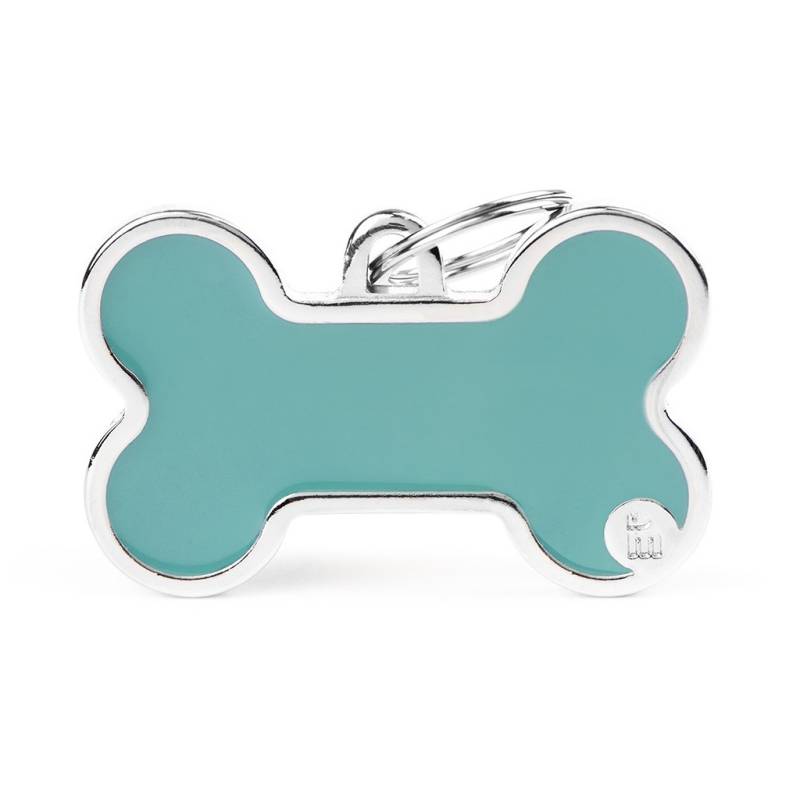 MyFamily Hundemarke Basic Handmade Xl Knochen Hellblau 48 x 31 mm MyFamily Hundemarke Basic Handmade Xl Knochen Hellblau 48 x 31 mm von MyFamily